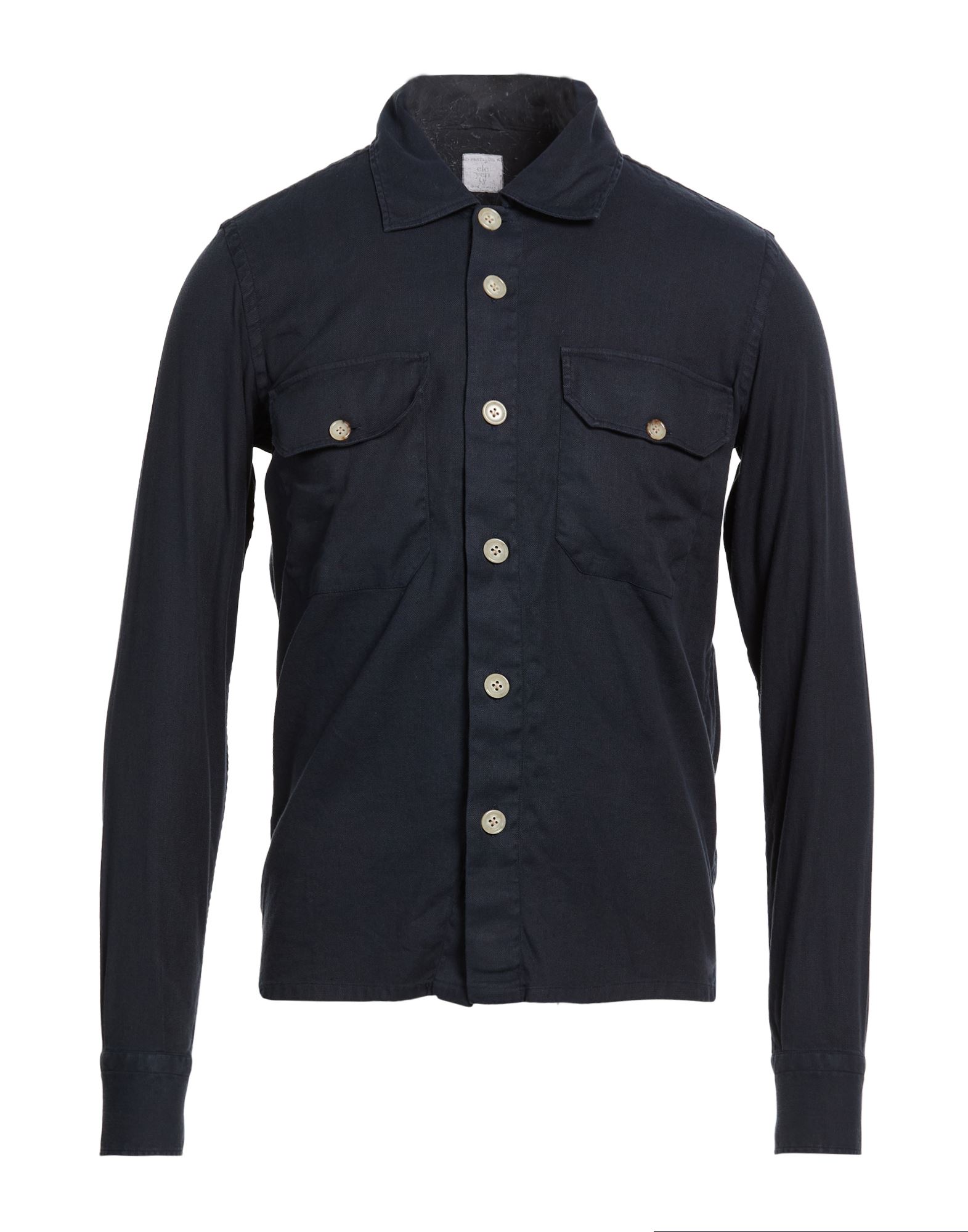ELEVENTY Hemd Herren Nachtblau von ELEVENTY