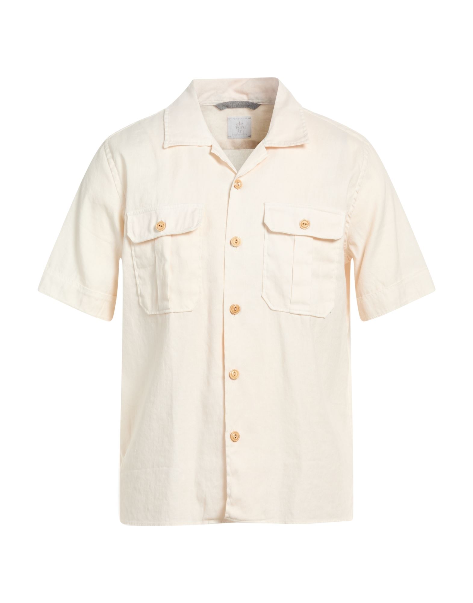 ELEVENTY Hemd Herren Pfirsich von ELEVENTY