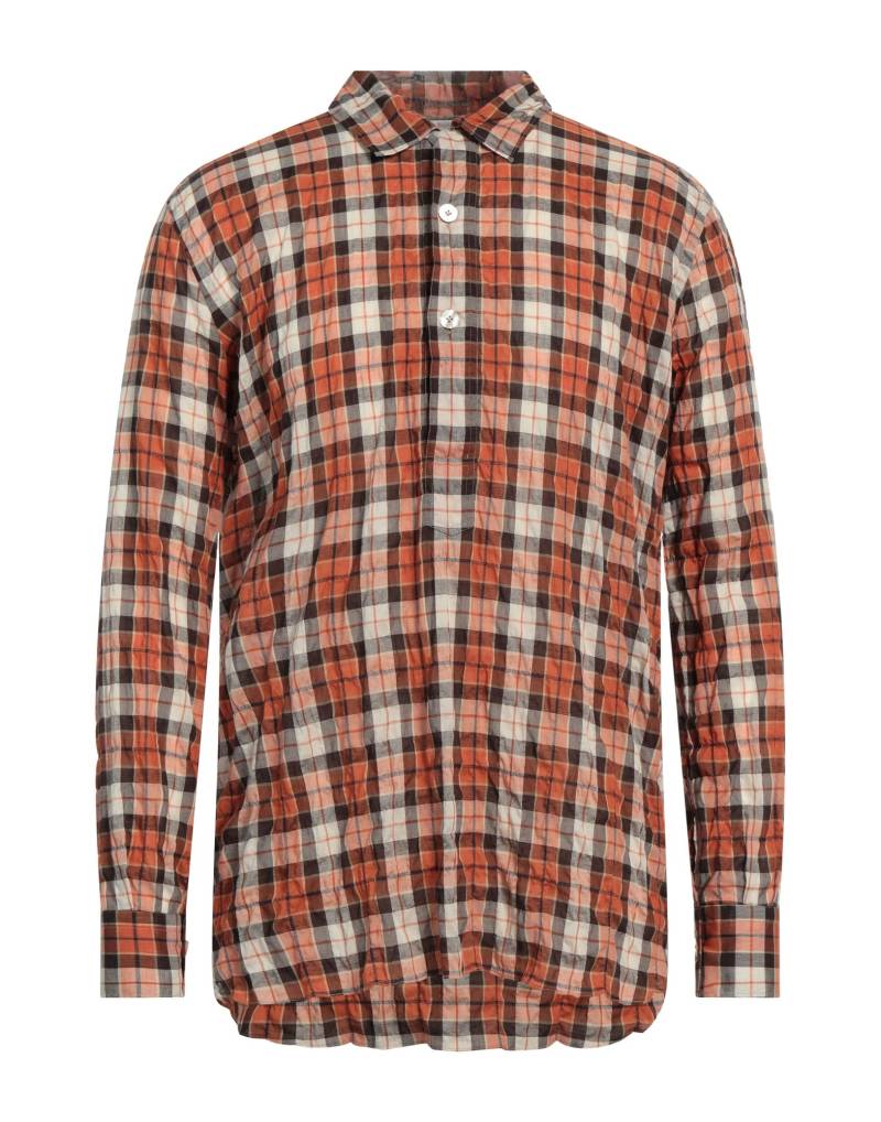 ELEVENTY Hemd Herren Rostrot von ELEVENTY