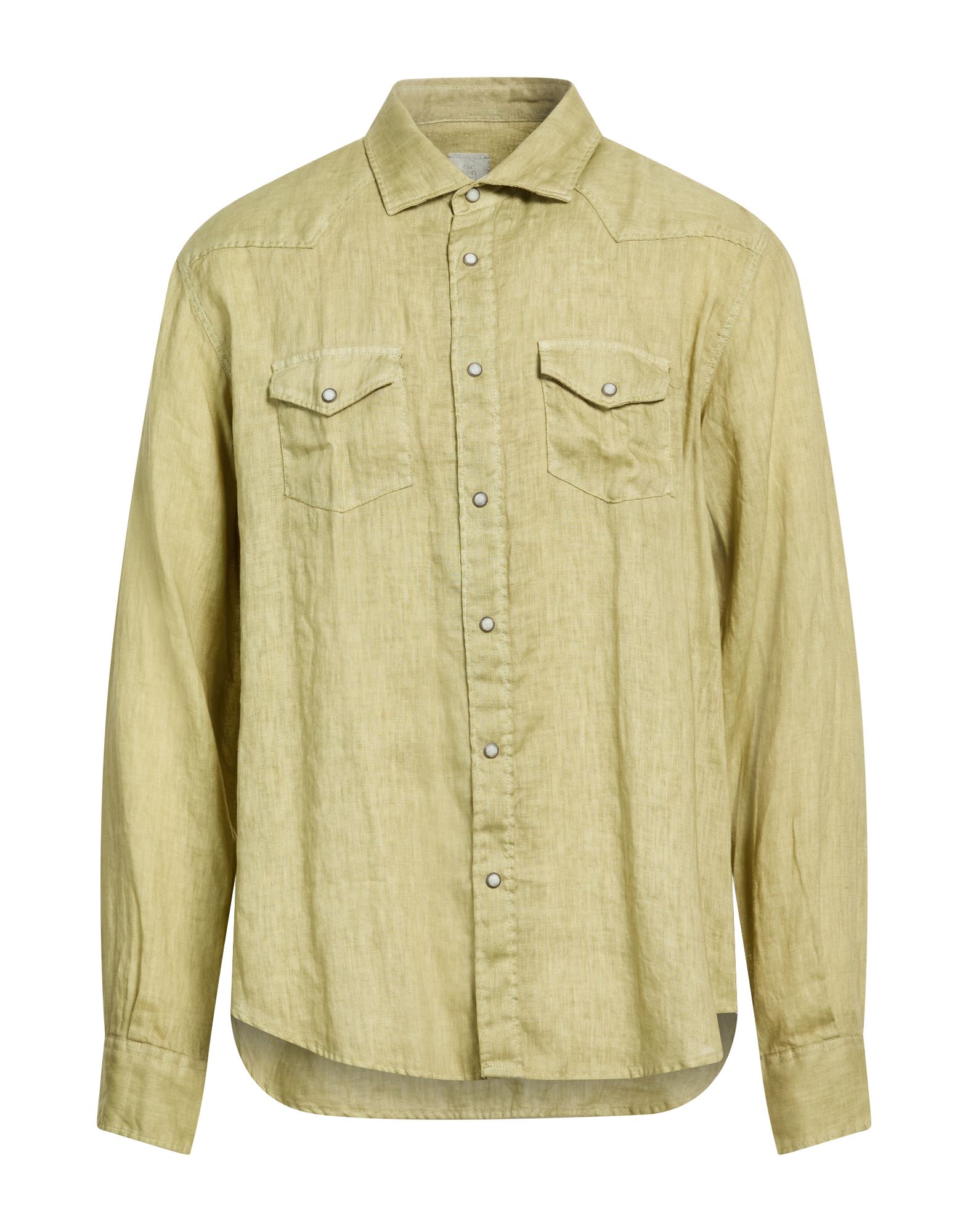 ELEVENTY Hemd Herren Säuregrün von ELEVENTY