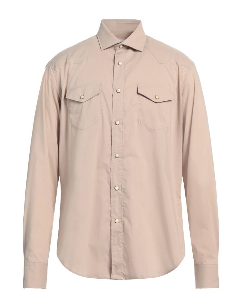 ELEVENTY Hemd Herren Sand von ELEVENTY