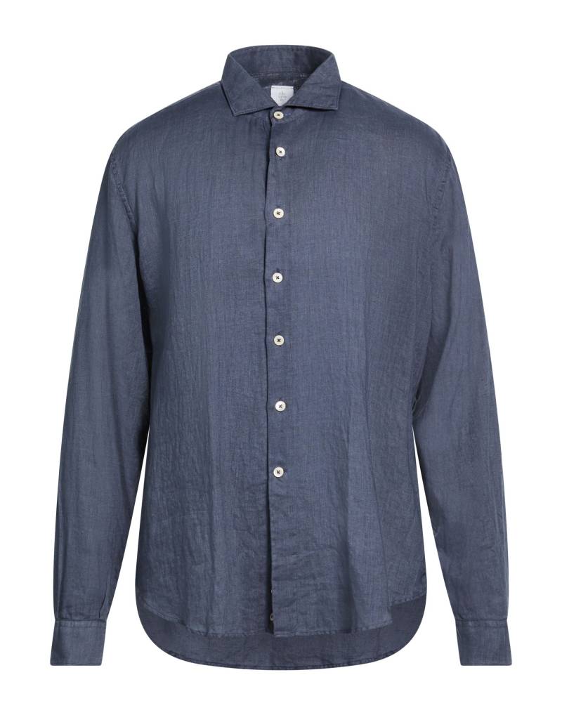 ELEVENTY Hemd Herren Taubenblau von ELEVENTY