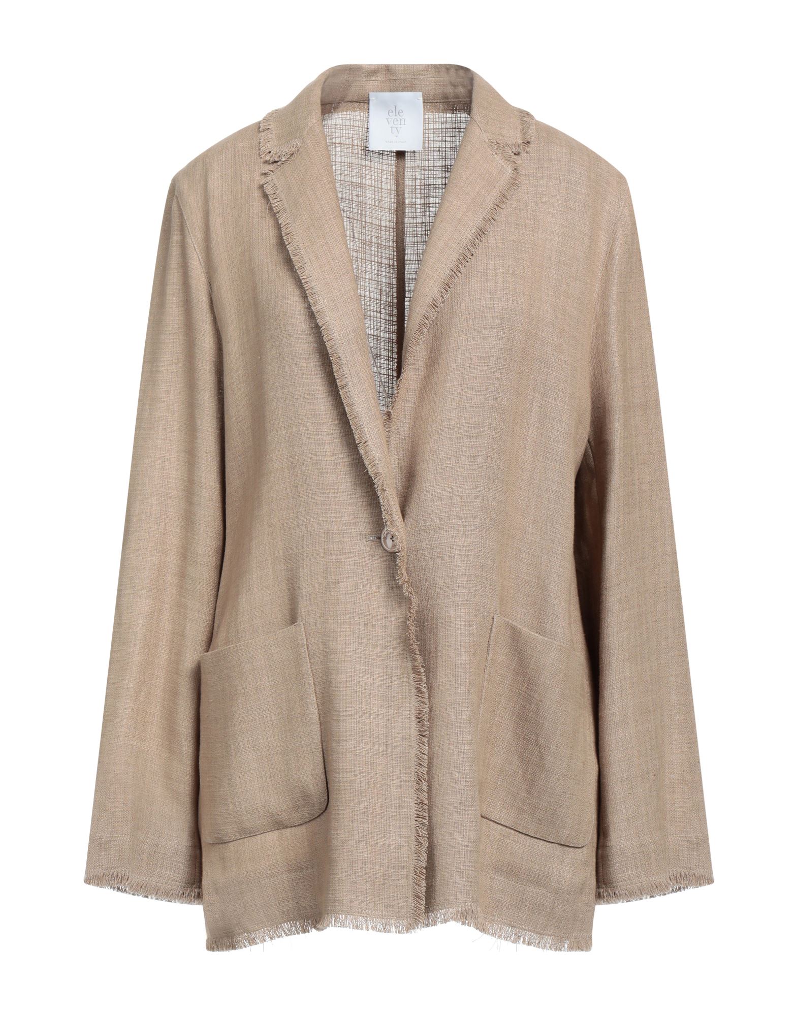 ELEVENTY Blazer Damen Hellbraun von ELEVENTY