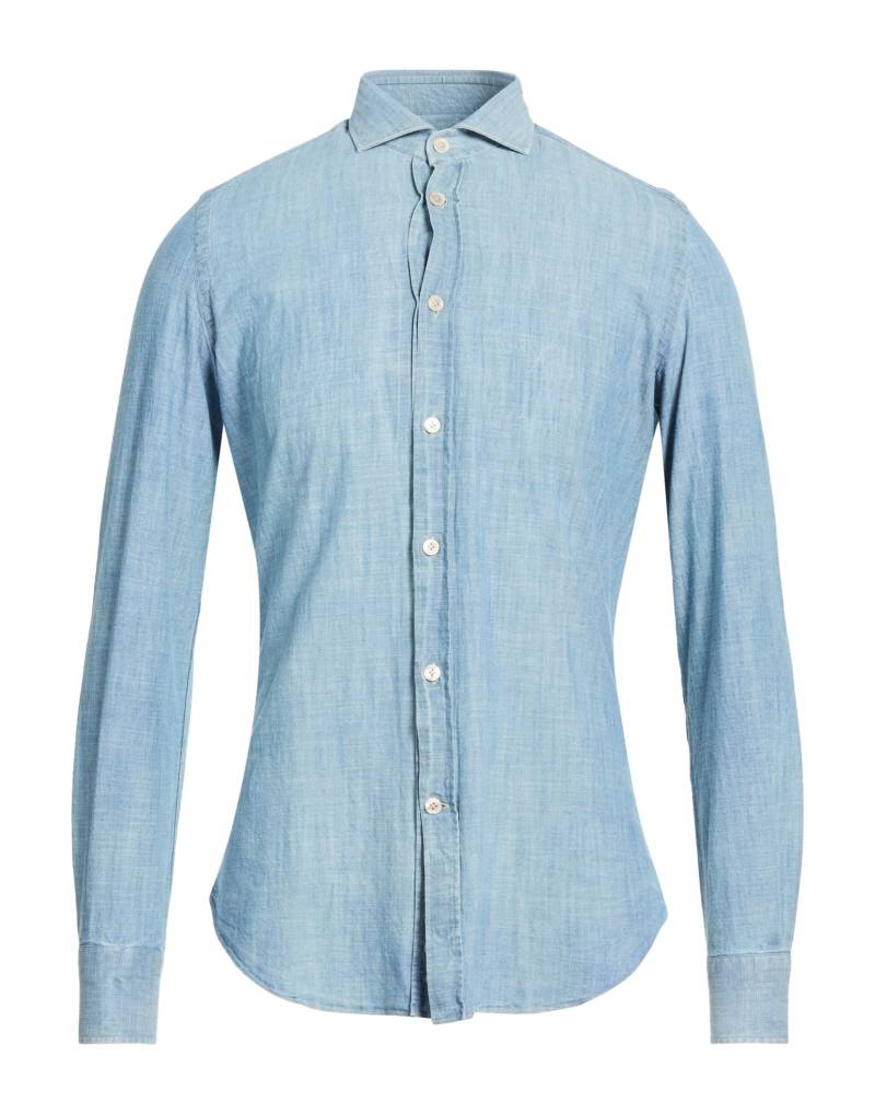 ELEVENTY Jeanshemd Herren Blau von ELEVENTY