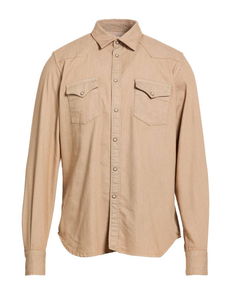 ELEVENTY Jeanshemd Herren Hellbraun von ELEVENTY