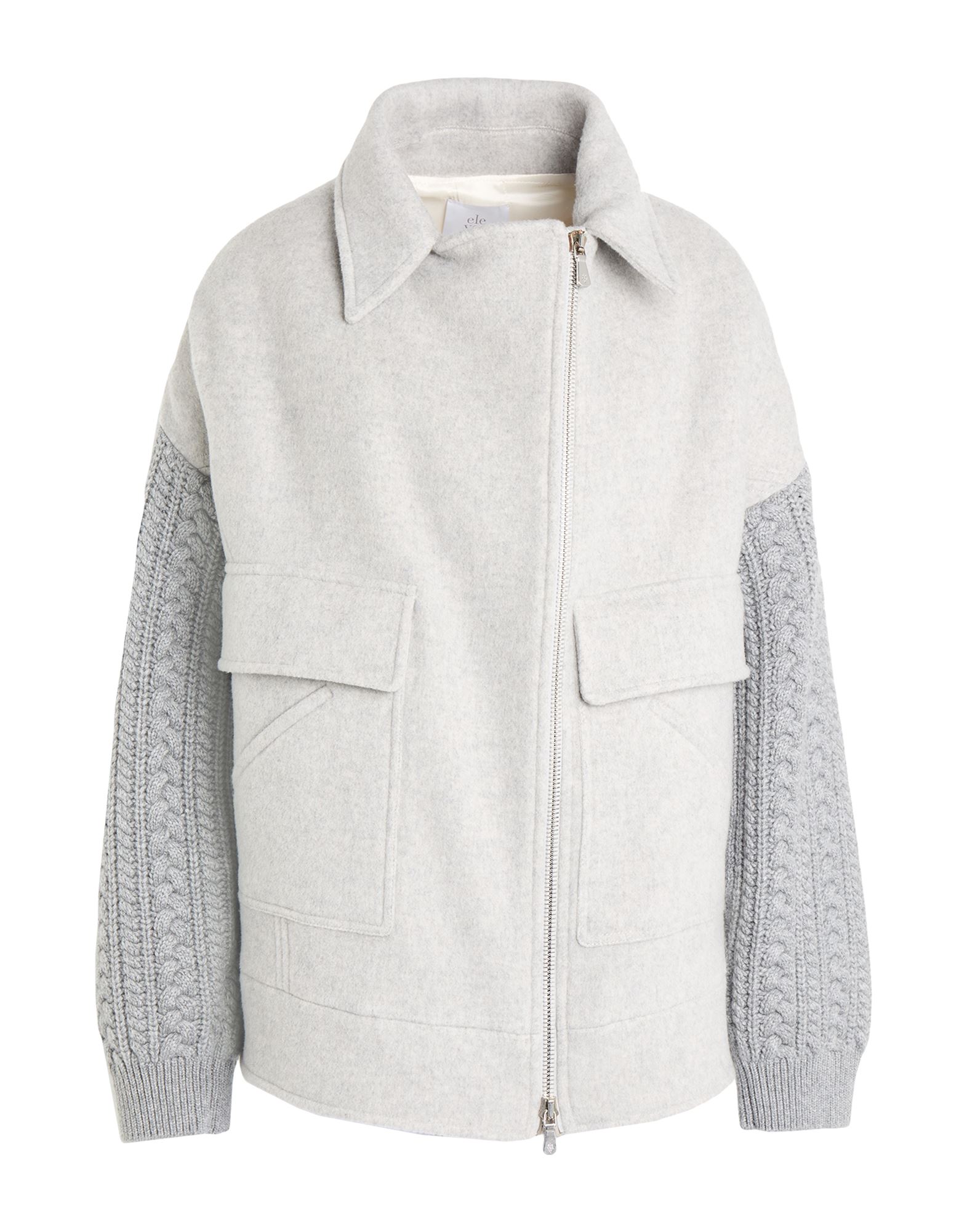 ELEVENTY Mantel Damen Hellgrau ELEVENTY Mantel Damen Hellgrau von ELEVENTY