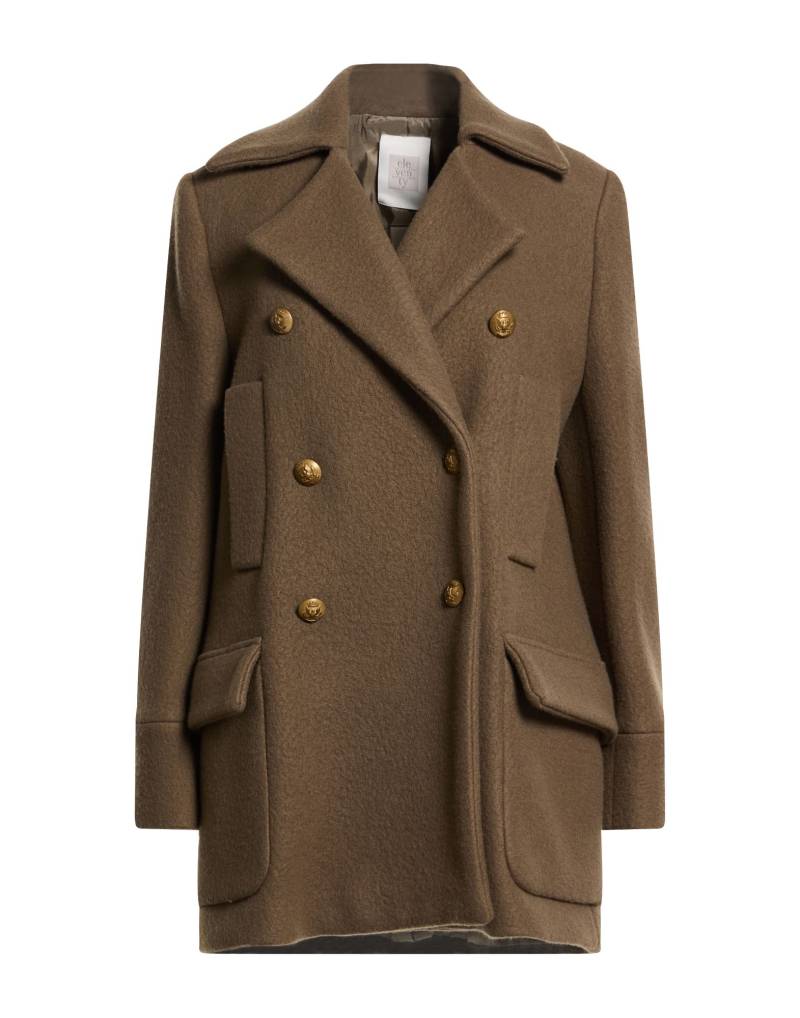 ELEVENTY Mantel Damen Militärgrün von ELEVENTY