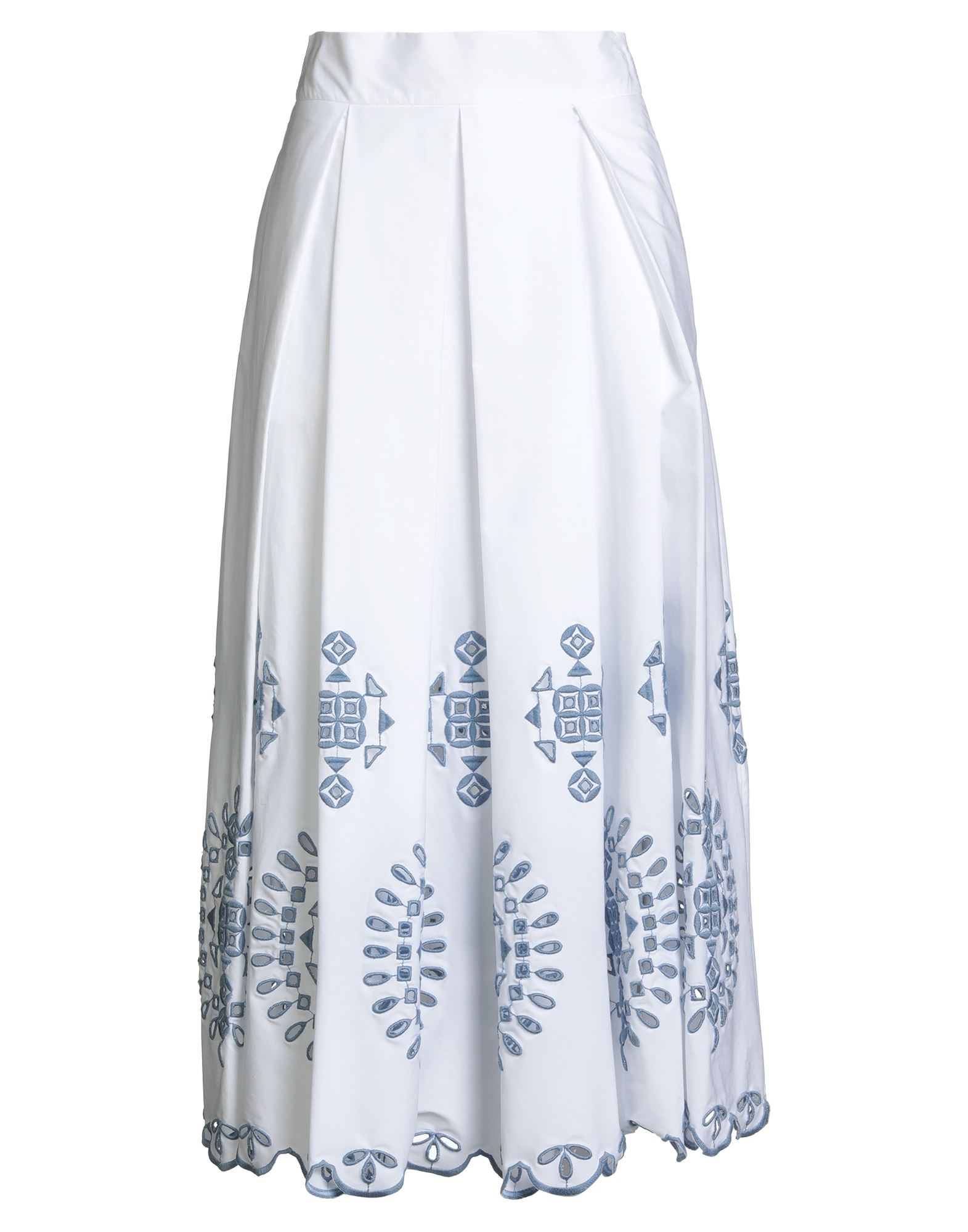 ELEVENTY Maxi-rock Damen Weiß von ELEVENTY