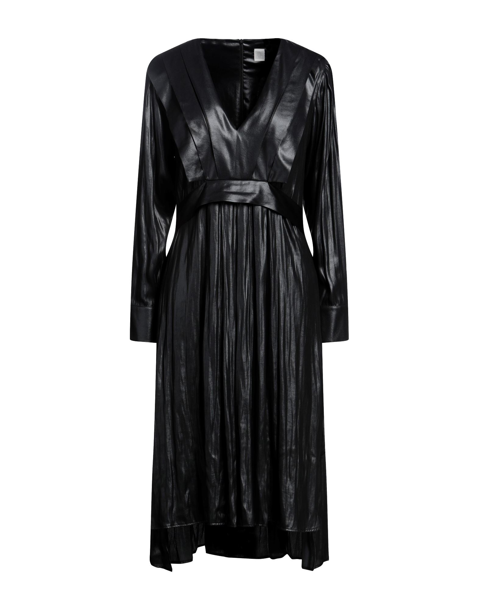 ELEVENTY Midi-kleid Damen Schwarz von ELEVENTY