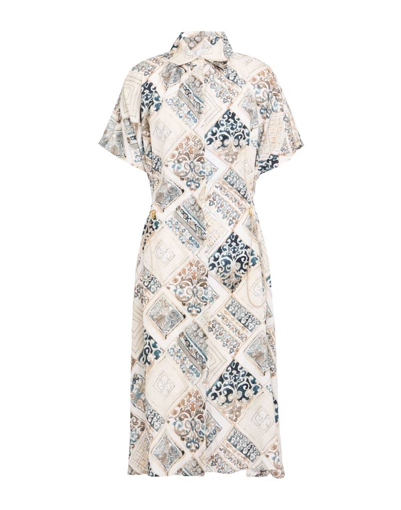 ELEVENTY Midi-kleid Damen Weiß von ELEVENTY