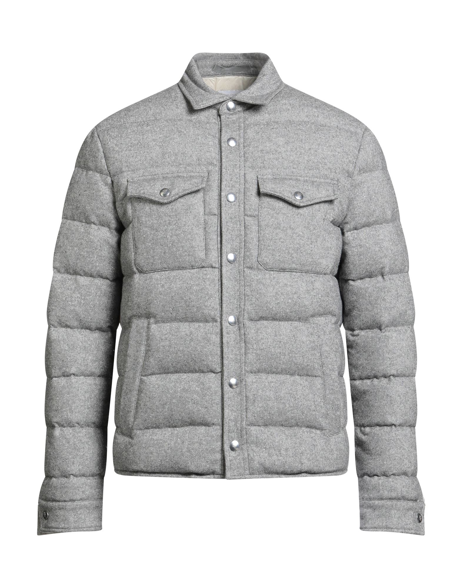 ELEVENTY Pufferjacke & Daunenjacke Herren Grau ELEVENTY Pufferjacke & Daunenjacke Herren Grau von ELEVENTY