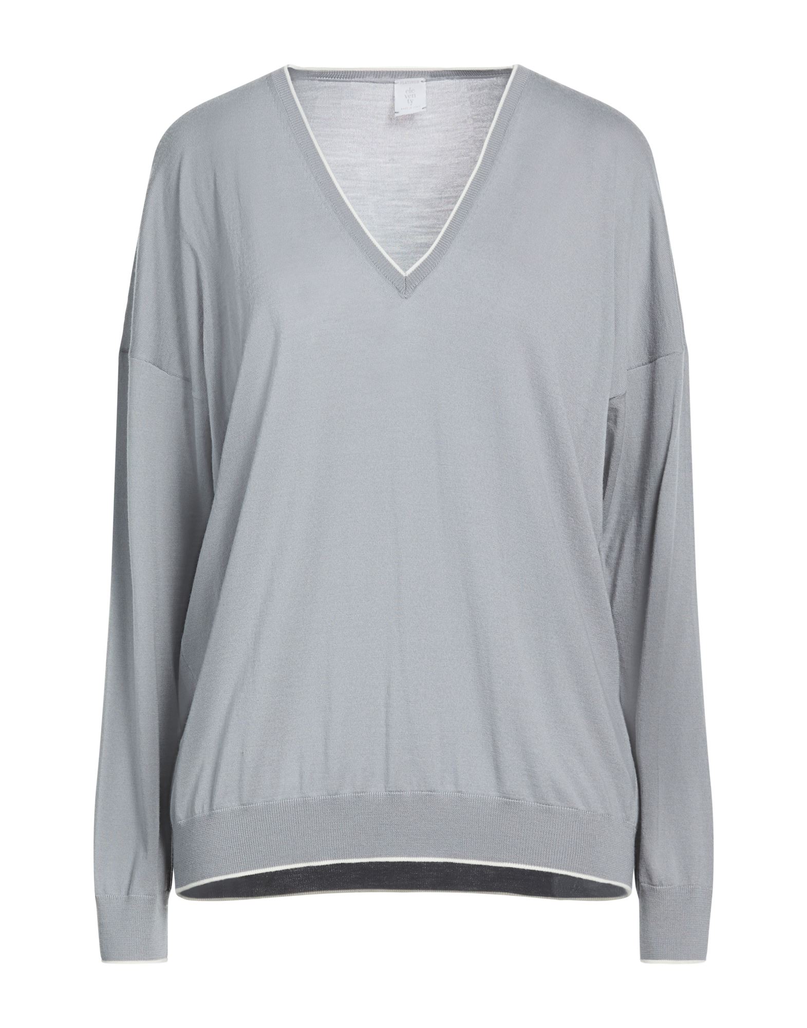 ELEVENTY Pullover Damen Grau von ELEVENTY
