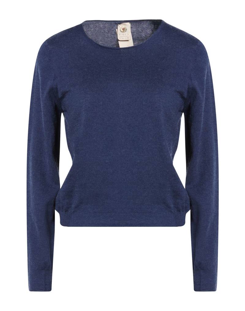 ELEVENTY Pullover Damen Marineblau von ELEVENTY