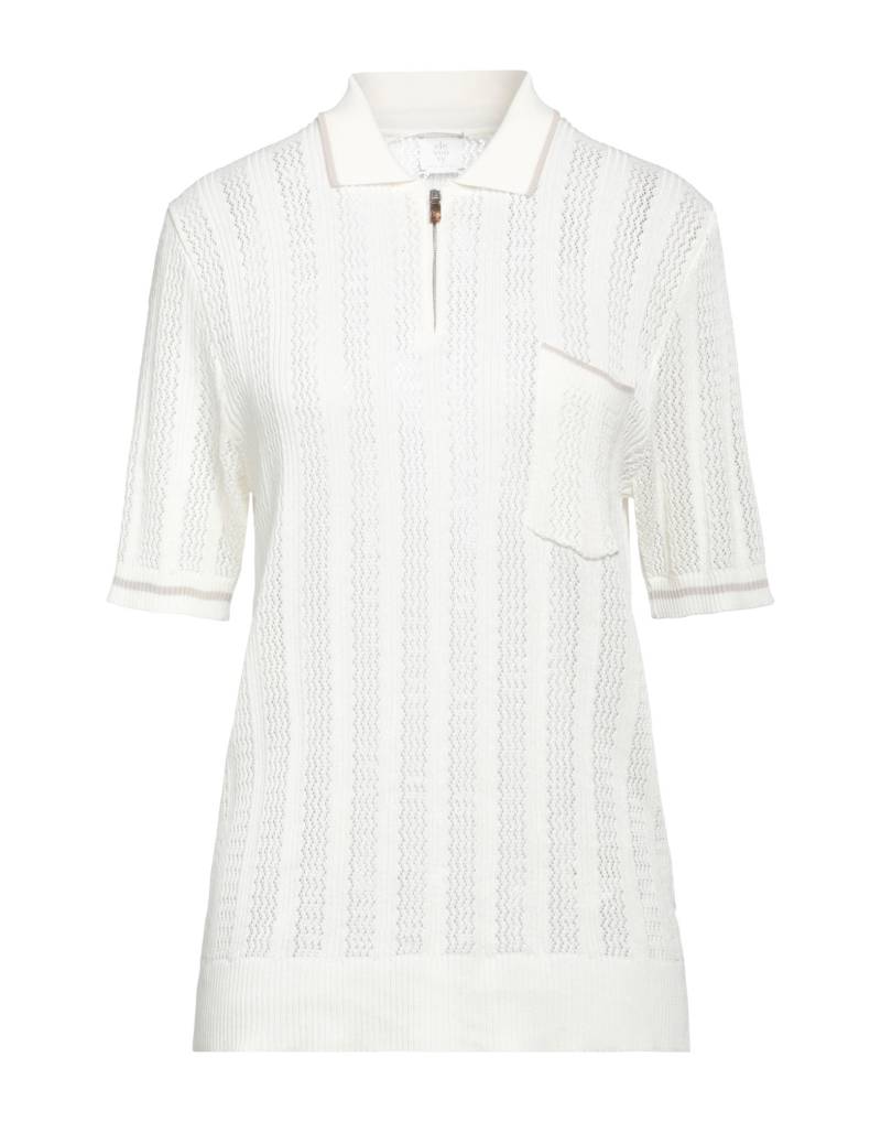 ELEVENTY Pullover Damen Weiß von ELEVENTY