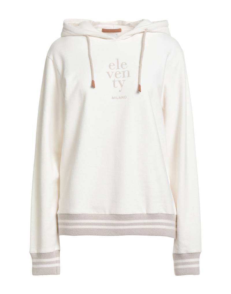 ELEVENTY Sweatshirt Damen Weiß von ELEVENTY