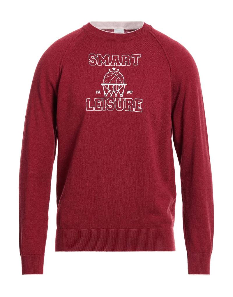 ELEVENTY Pullover Herren Bordeaux von ELEVENTY