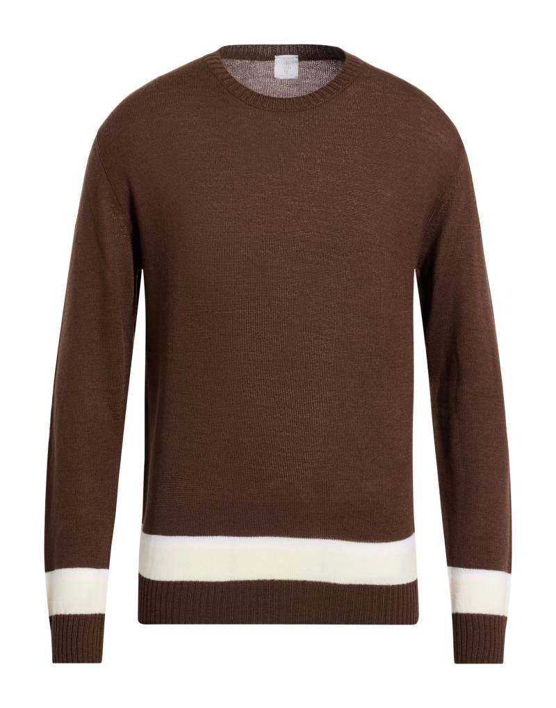 ELEVENTY Pullover Herren Braun von ELEVENTY
