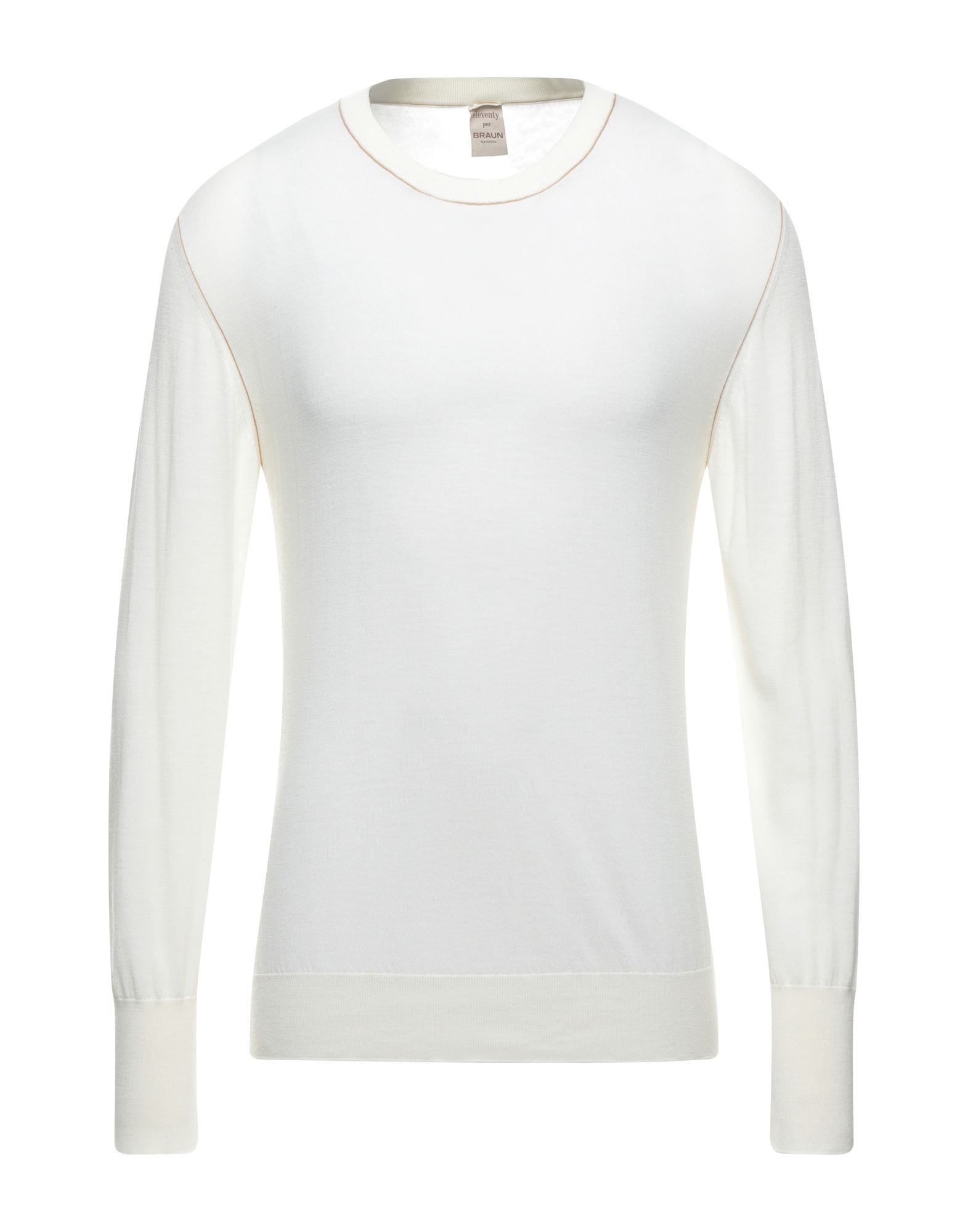 ELEVENTY Pullover Herren Elfenbein von ELEVENTY