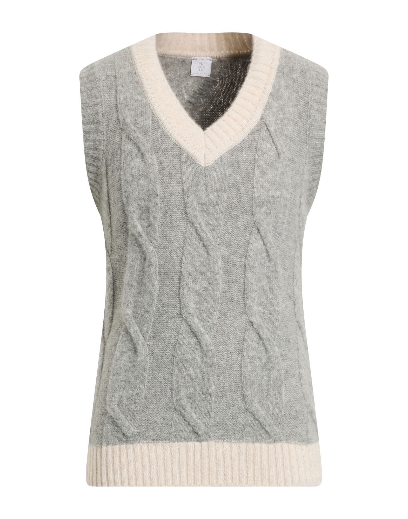 ELEVENTY Pullover Herren Hellgrau von ELEVENTY
