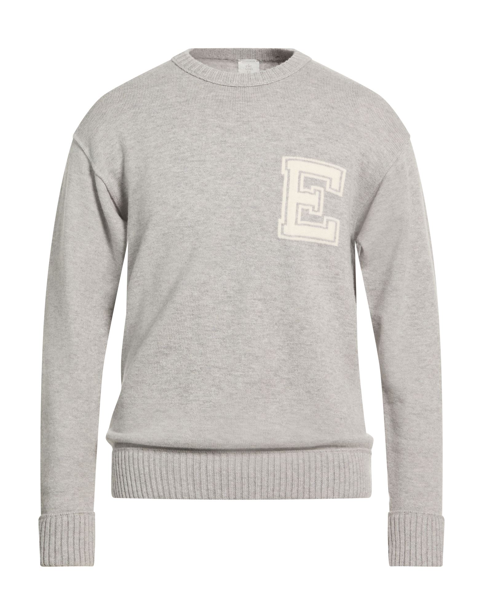 ELEVENTY Pullover Herren Hellgrau von ELEVENTY