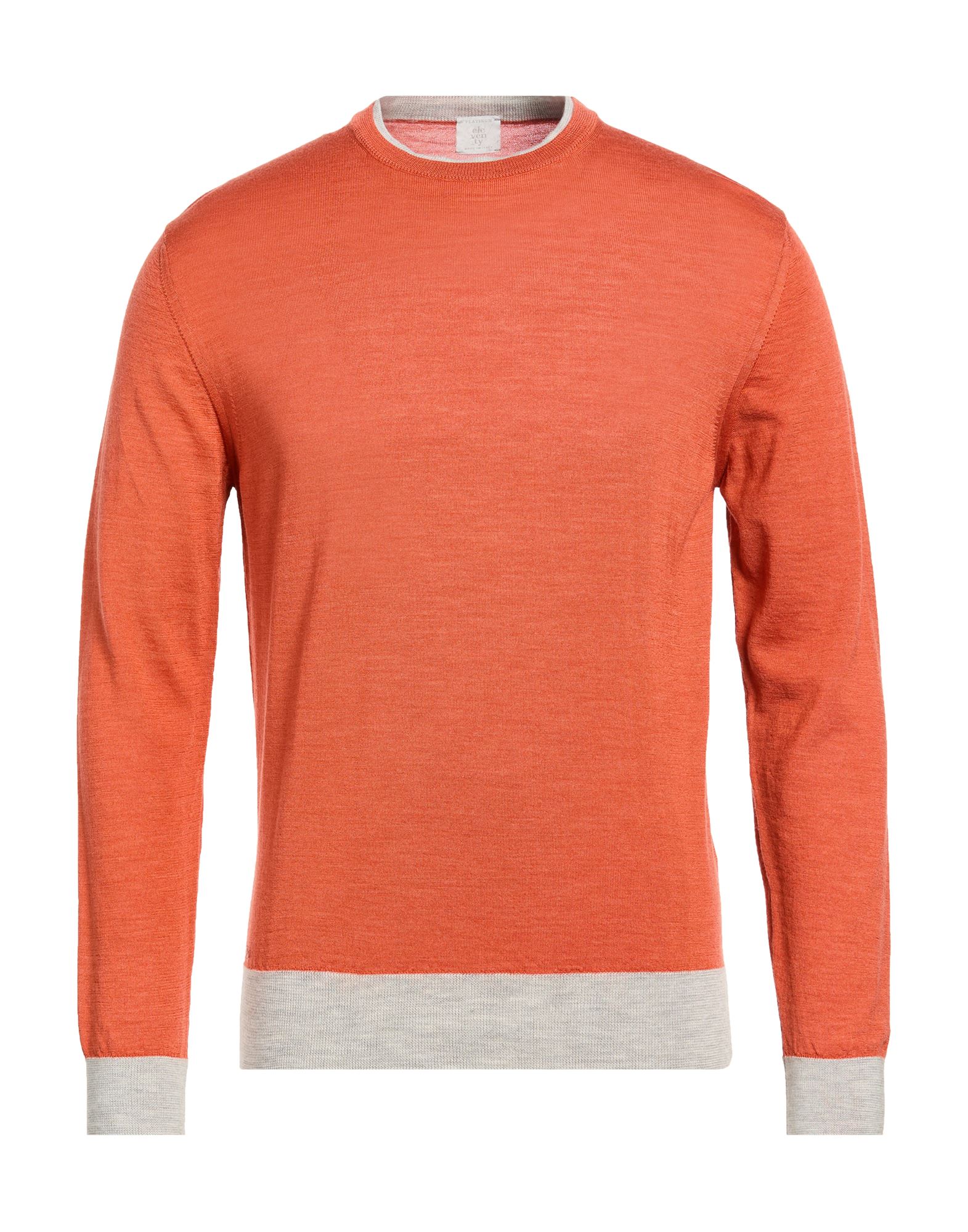 ELEVENTY Pullover Herren Rostrot von ELEVENTY