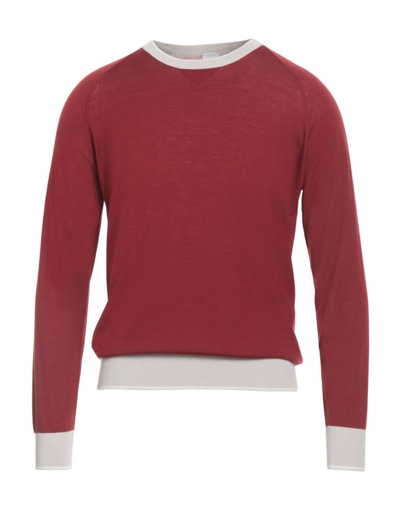 ELEVENTY Pullover Herren Ziegelrot von ELEVENTY