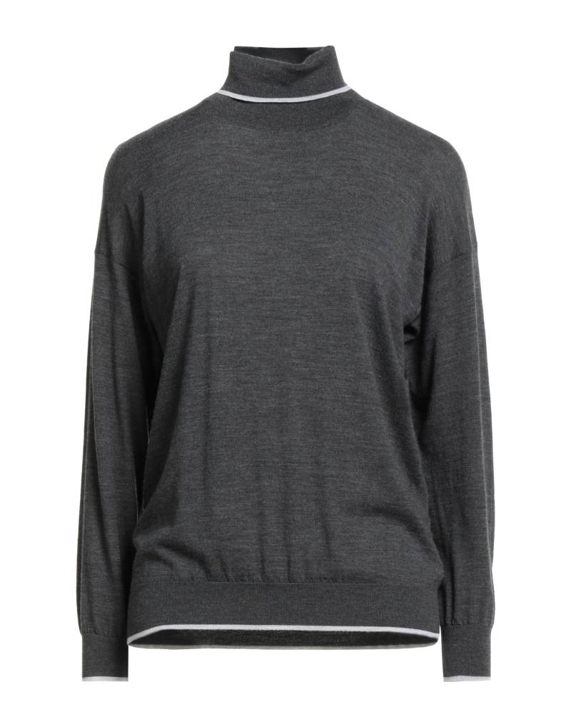 ELEVENTY Rollkragenpullover Damen Braungrau von ELEVENTY