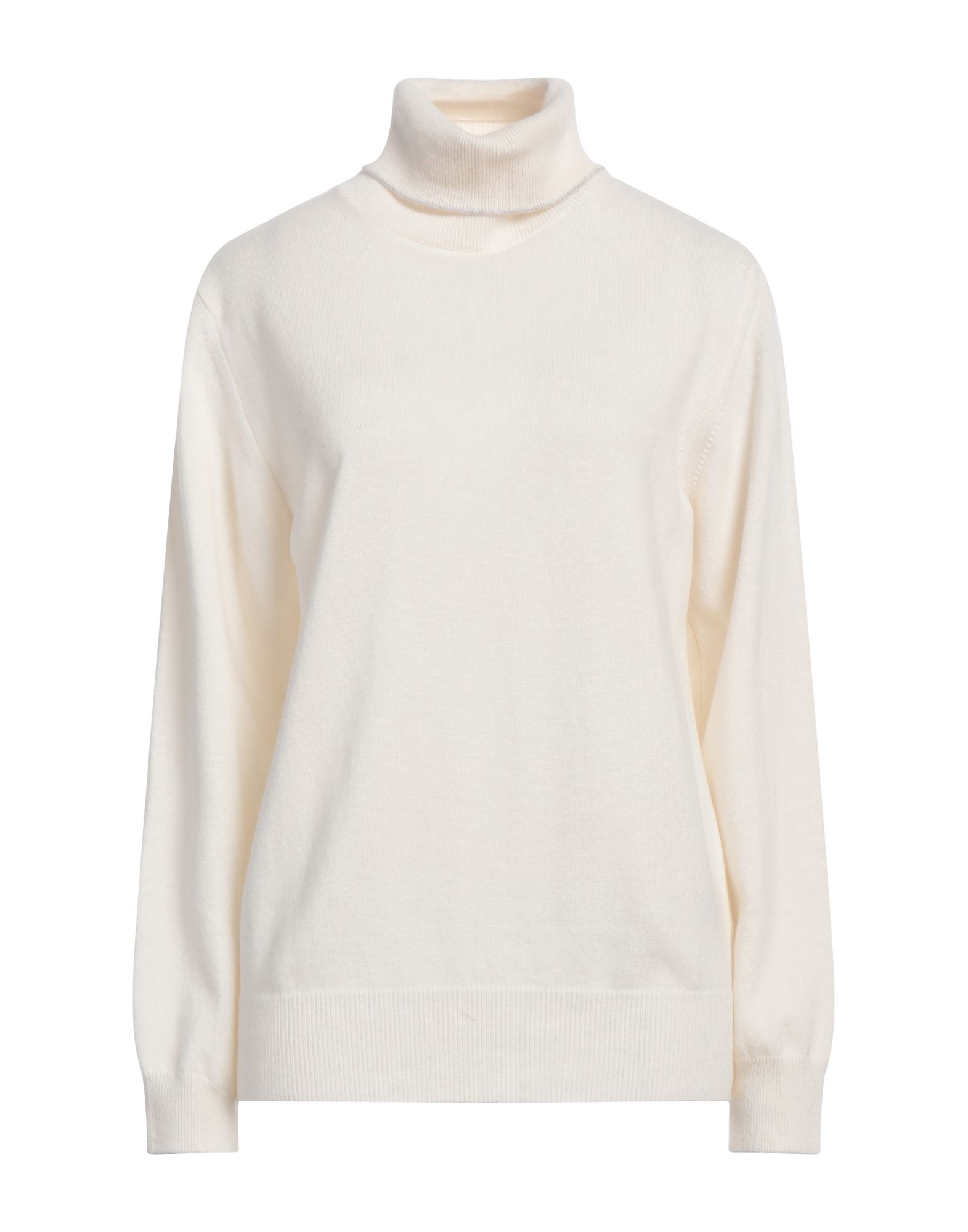 ELEVENTY Rollkragenpullover Damen Cremeweiß von ELEVENTY