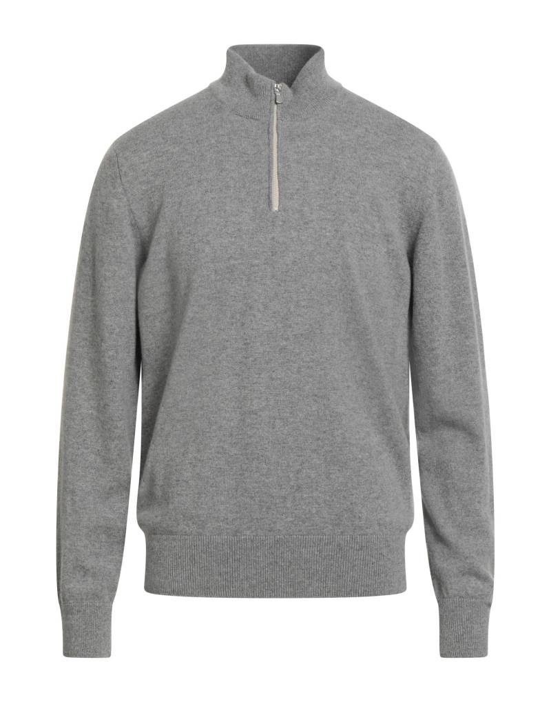 ELEVENTY Rollkragenpullover Herren Braungrau von ELEVENTY