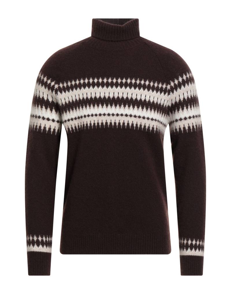 ELEVENTY Rollkragenpullover Herren Dunkelbraun von ELEVENTY