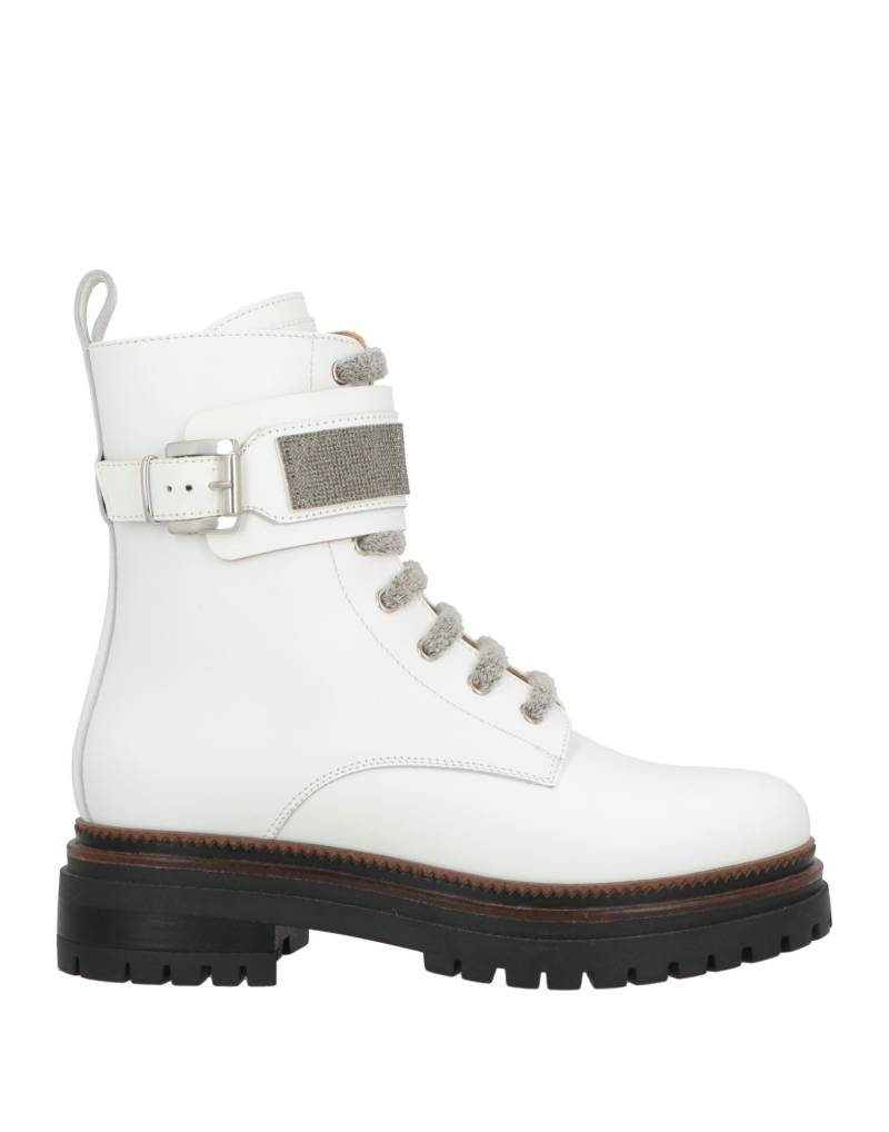 ELEVENTY Stiefelette Damen Weiß von ELEVENTY