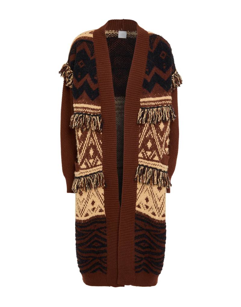 ELEVENTY Strickjacke Damen Braun von ELEVENTY