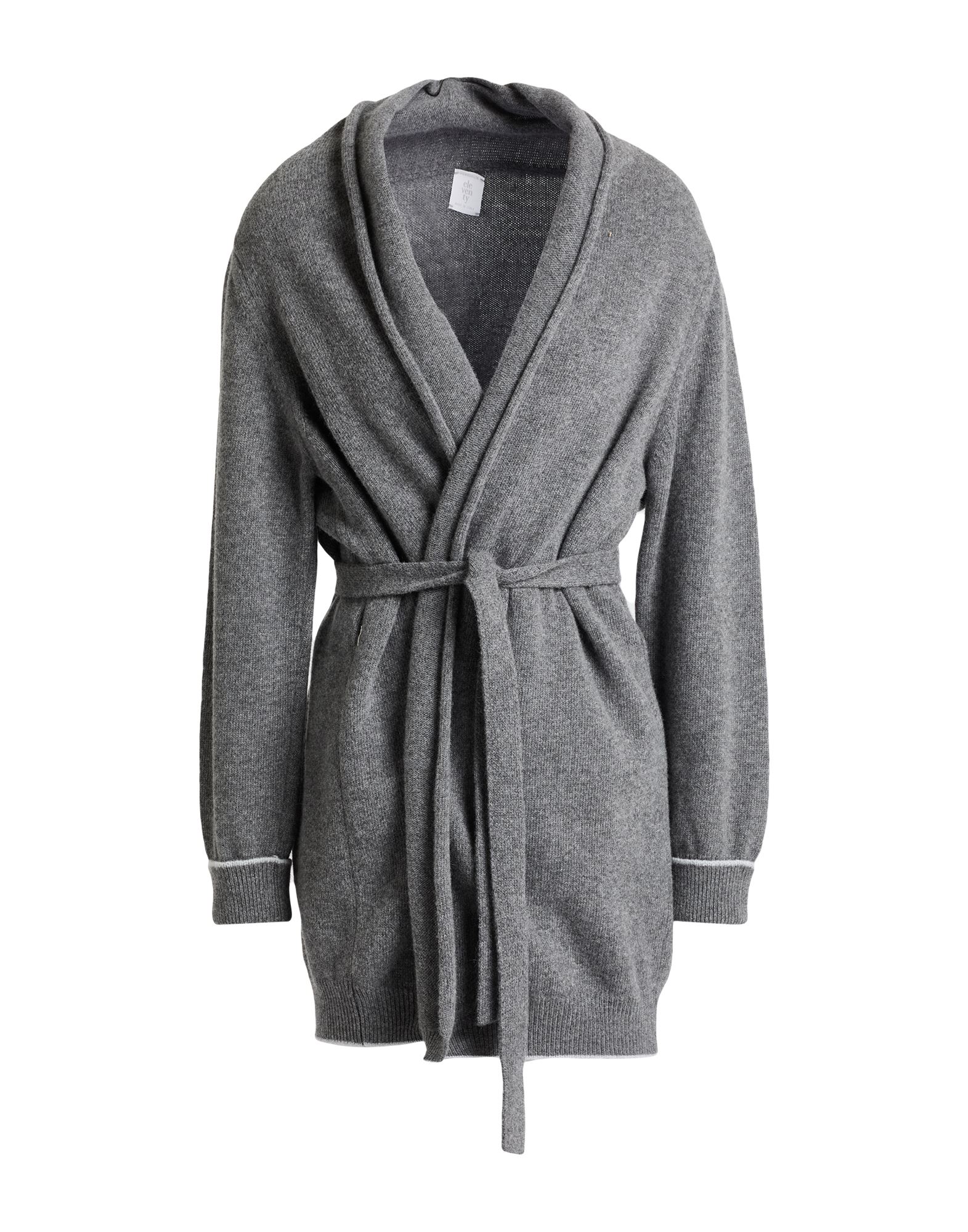 ELEVENTY Strickjacke Damen Grau von ELEVENTY