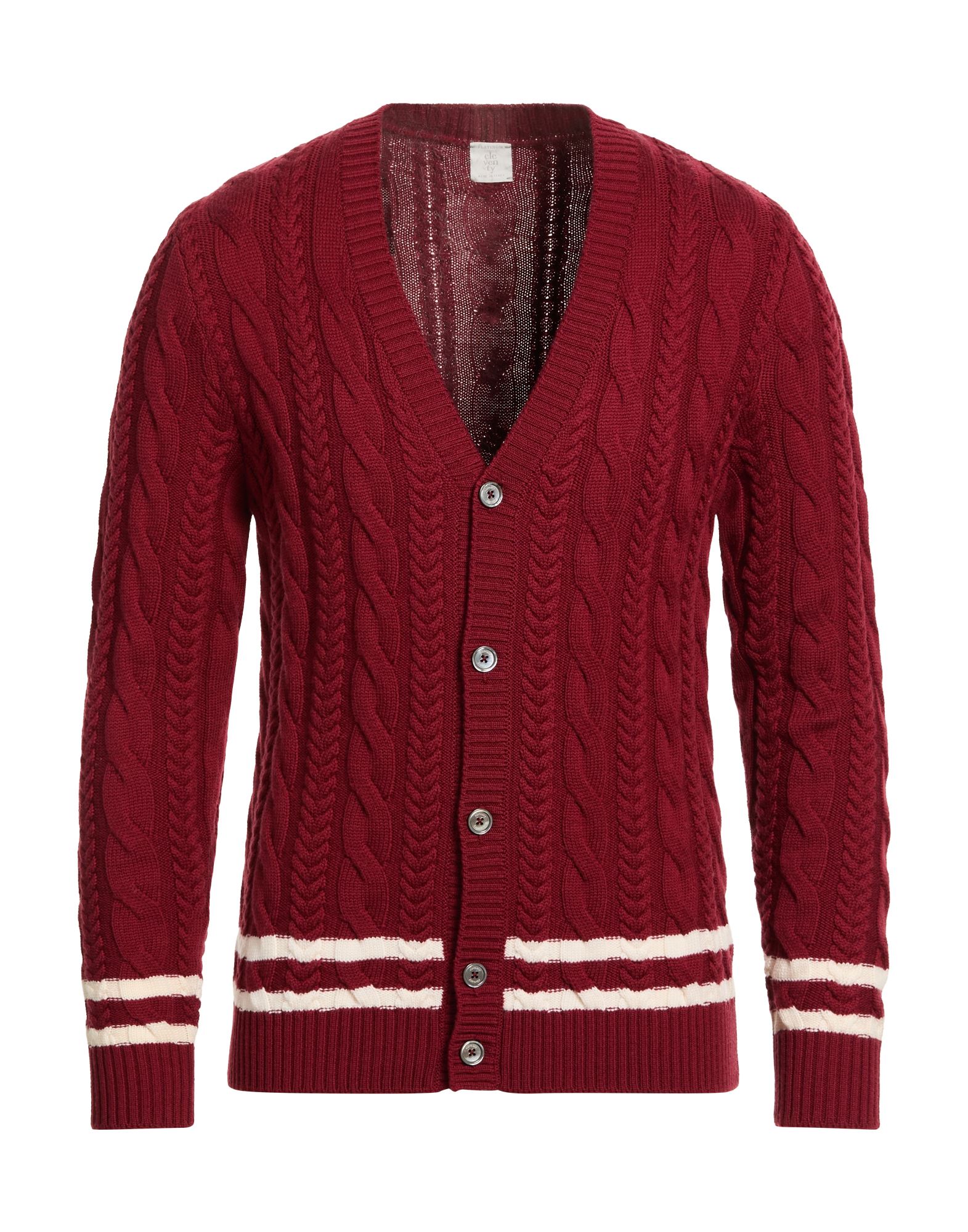 ELEVENTY Strickjacke Herren Bordeaux von ELEVENTY