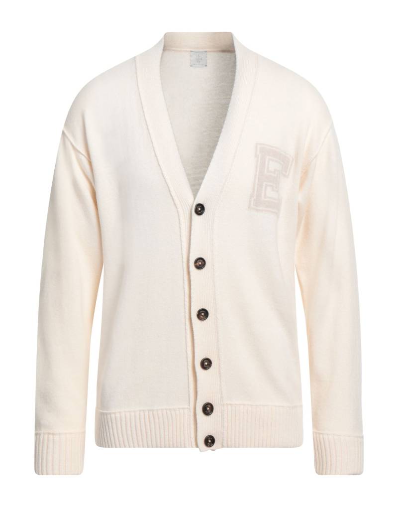 ELEVENTY Strickjacke Herren Cremeweiß von ELEVENTY