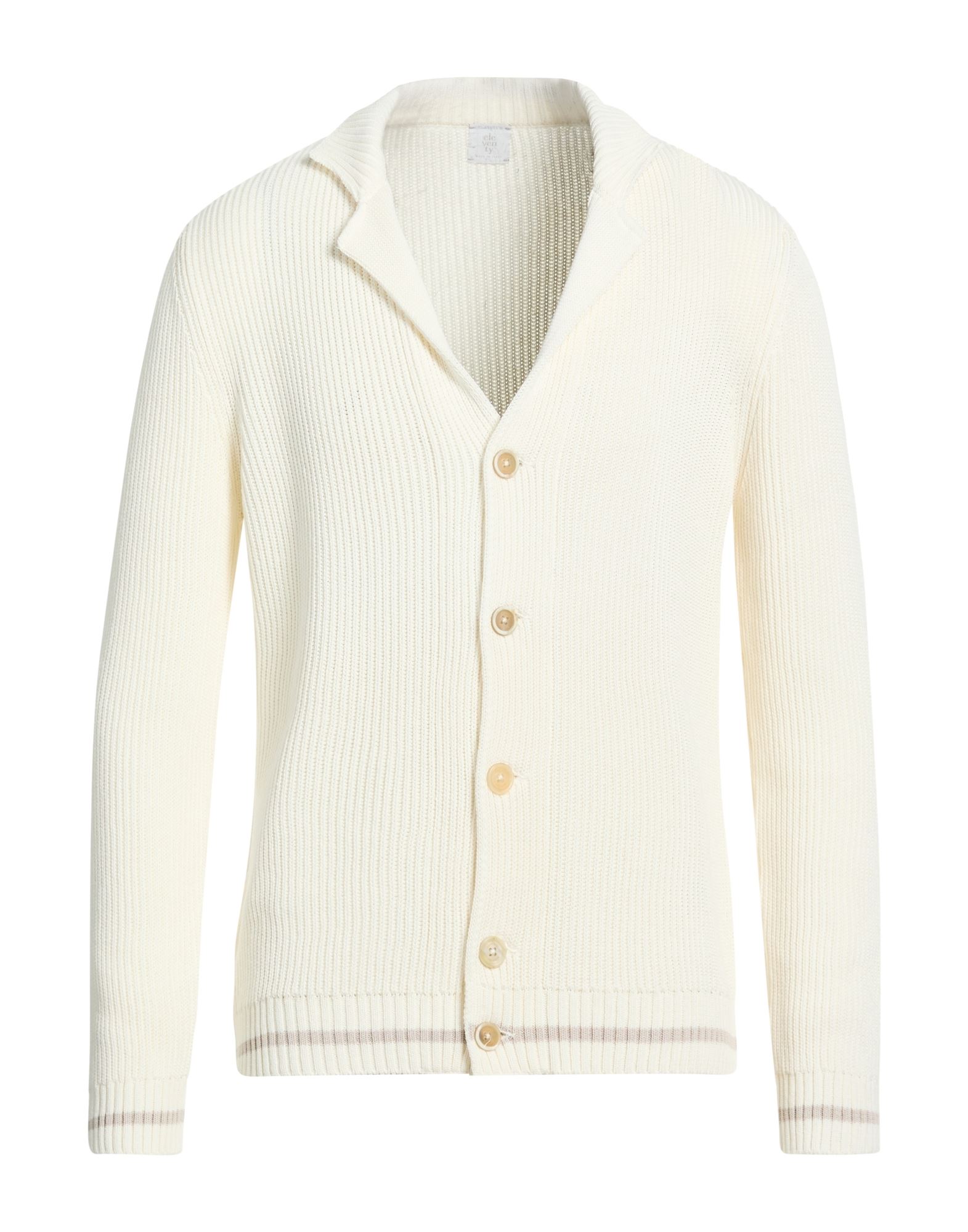 ELEVENTY Strickjacke Herren Elfenbein von ELEVENTY