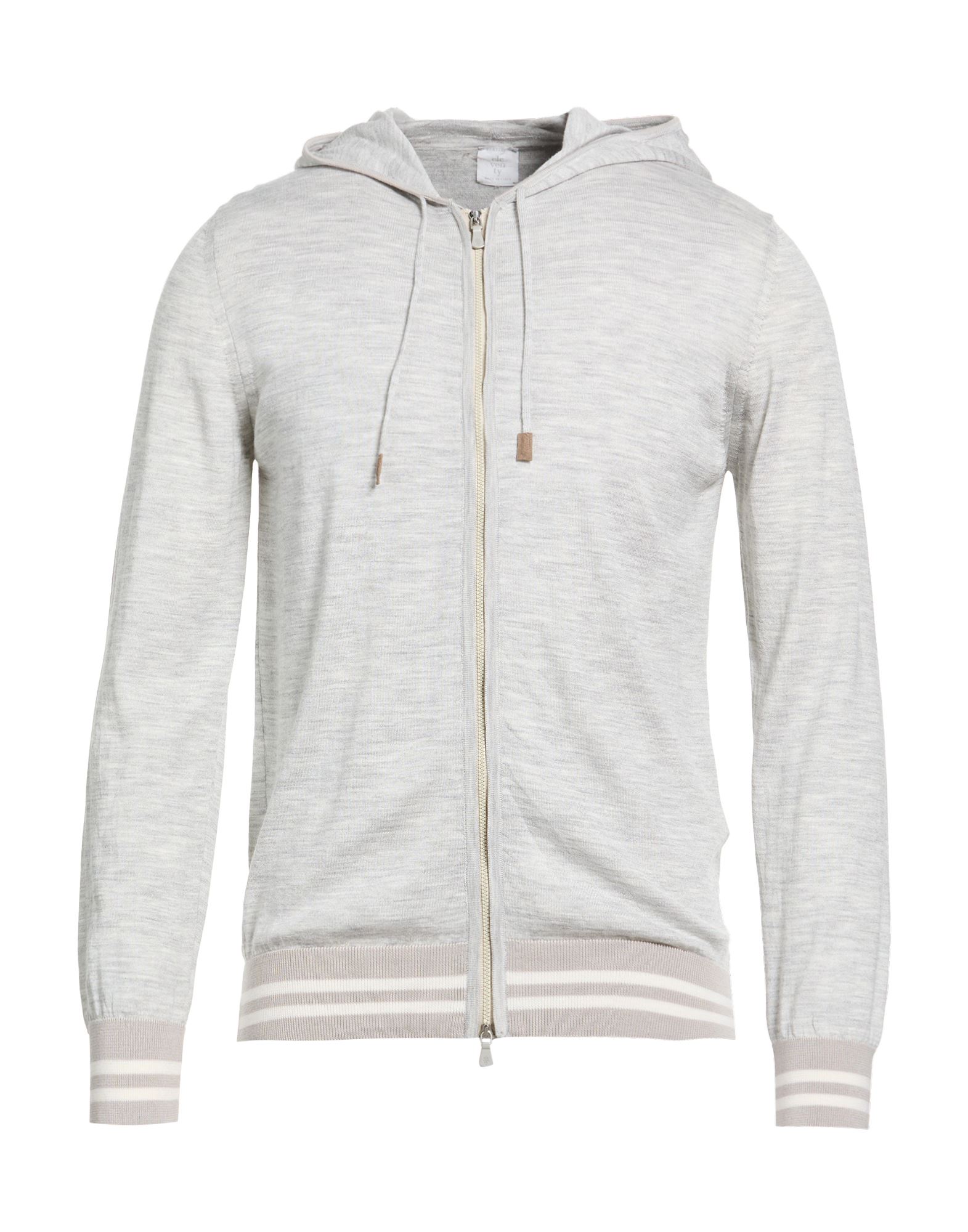 ELEVENTY Strickjacke Herren Hellgrau von ELEVENTY