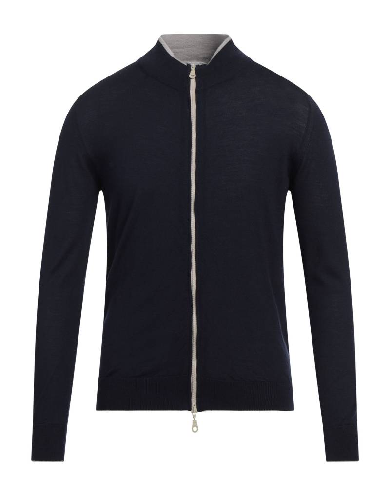 ELEVENTY Strickjacke Herren Marineblau von ELEVENTY