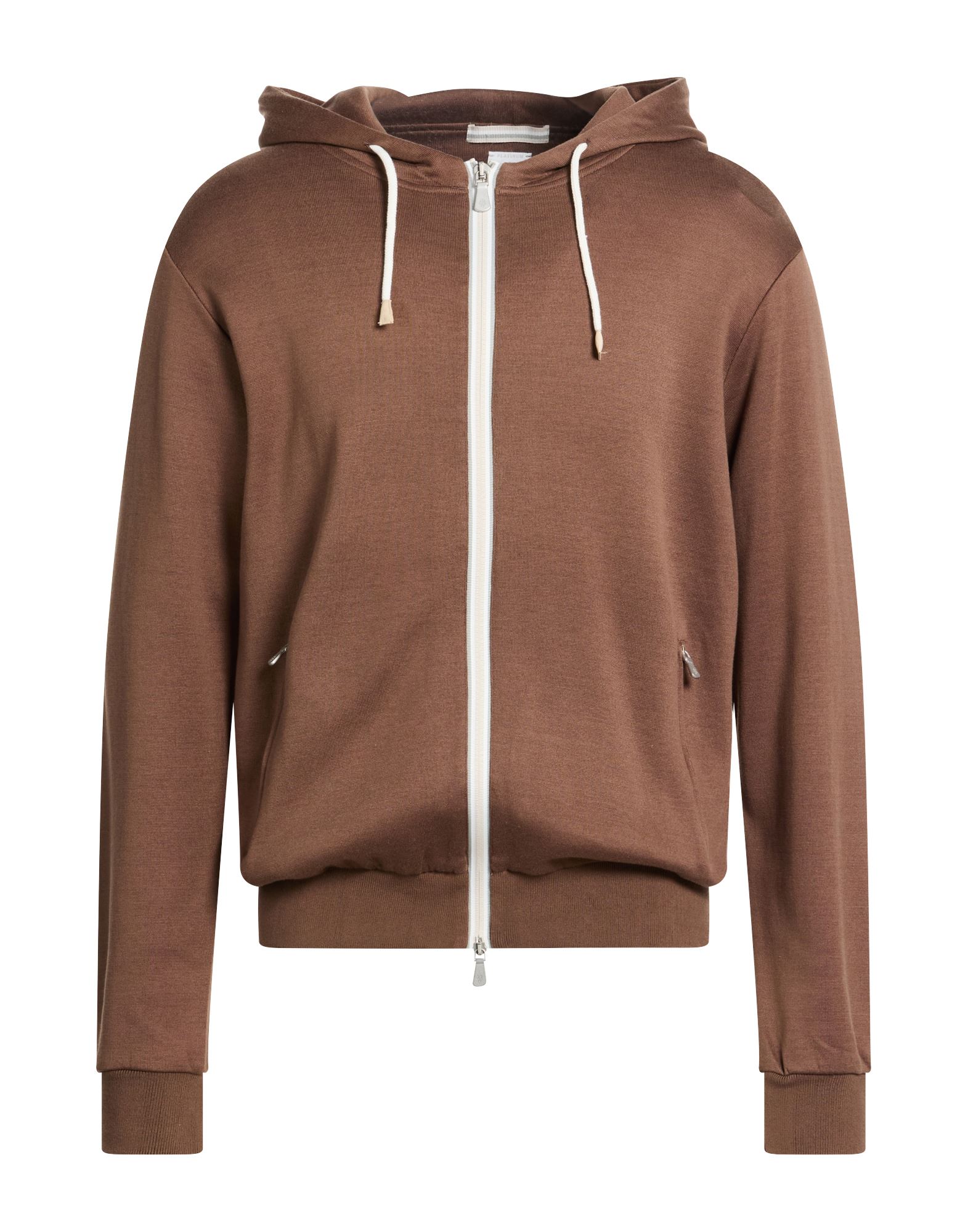 ELEVENTY Sweatshirt Herren Braun von ELEVENTY