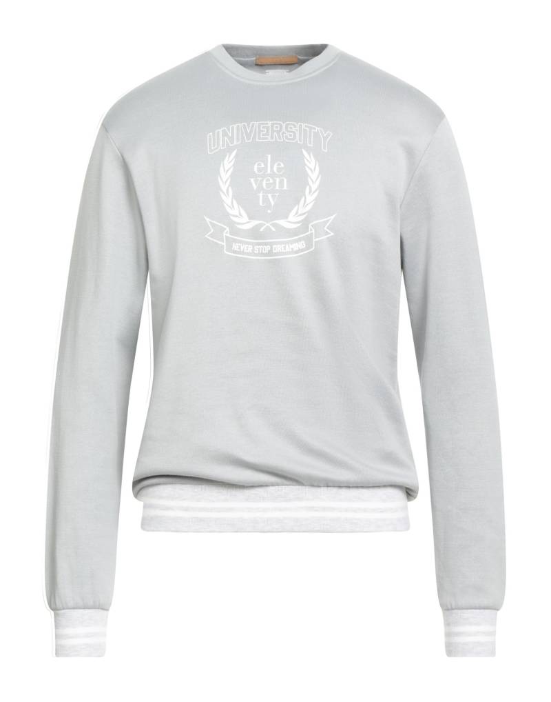ELEVENTY Sweatshirt Herren Hellgrau von ELEVENTY