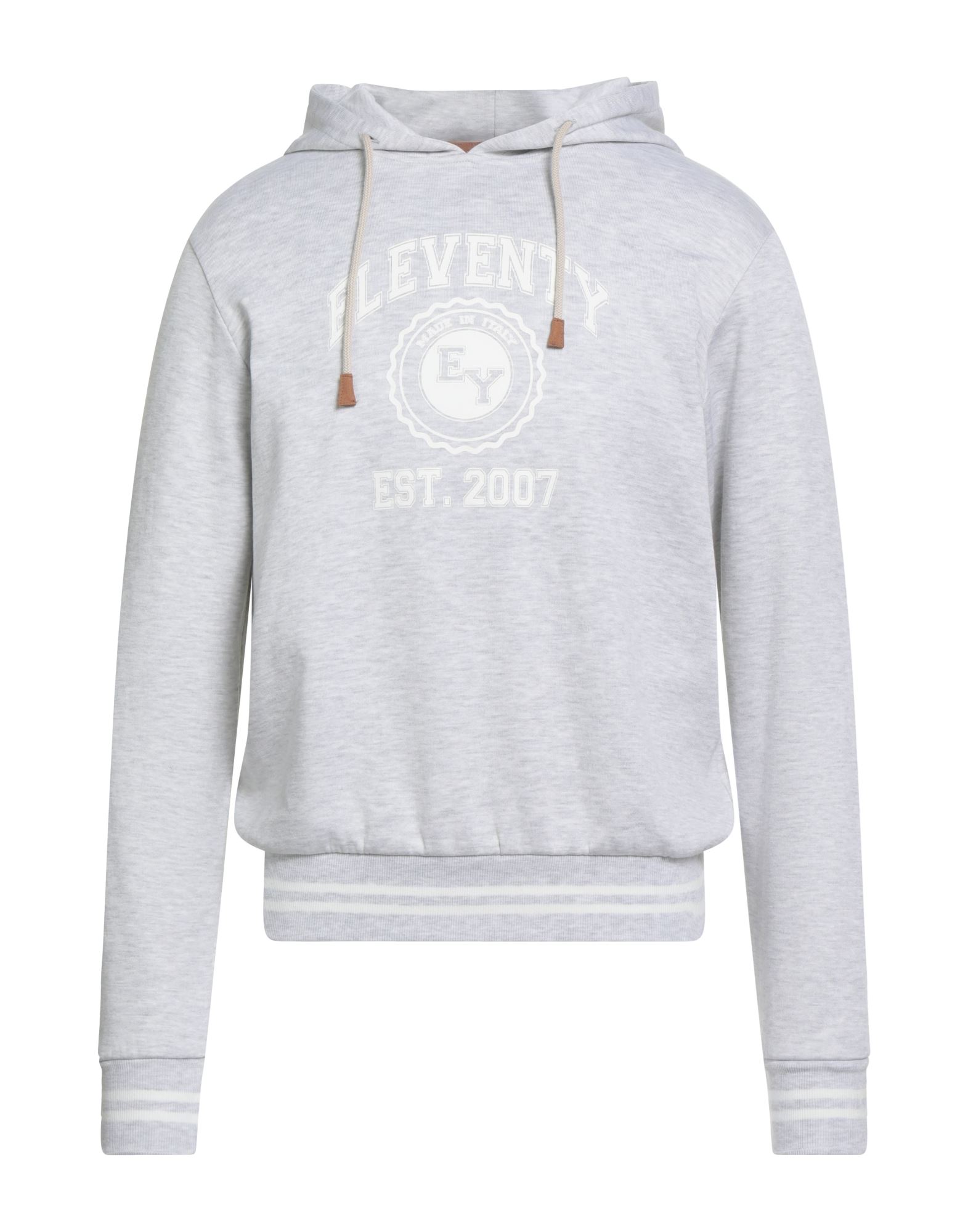 ELEVENTY Sweatshirt Herren Hellgrau von ELEVENTY