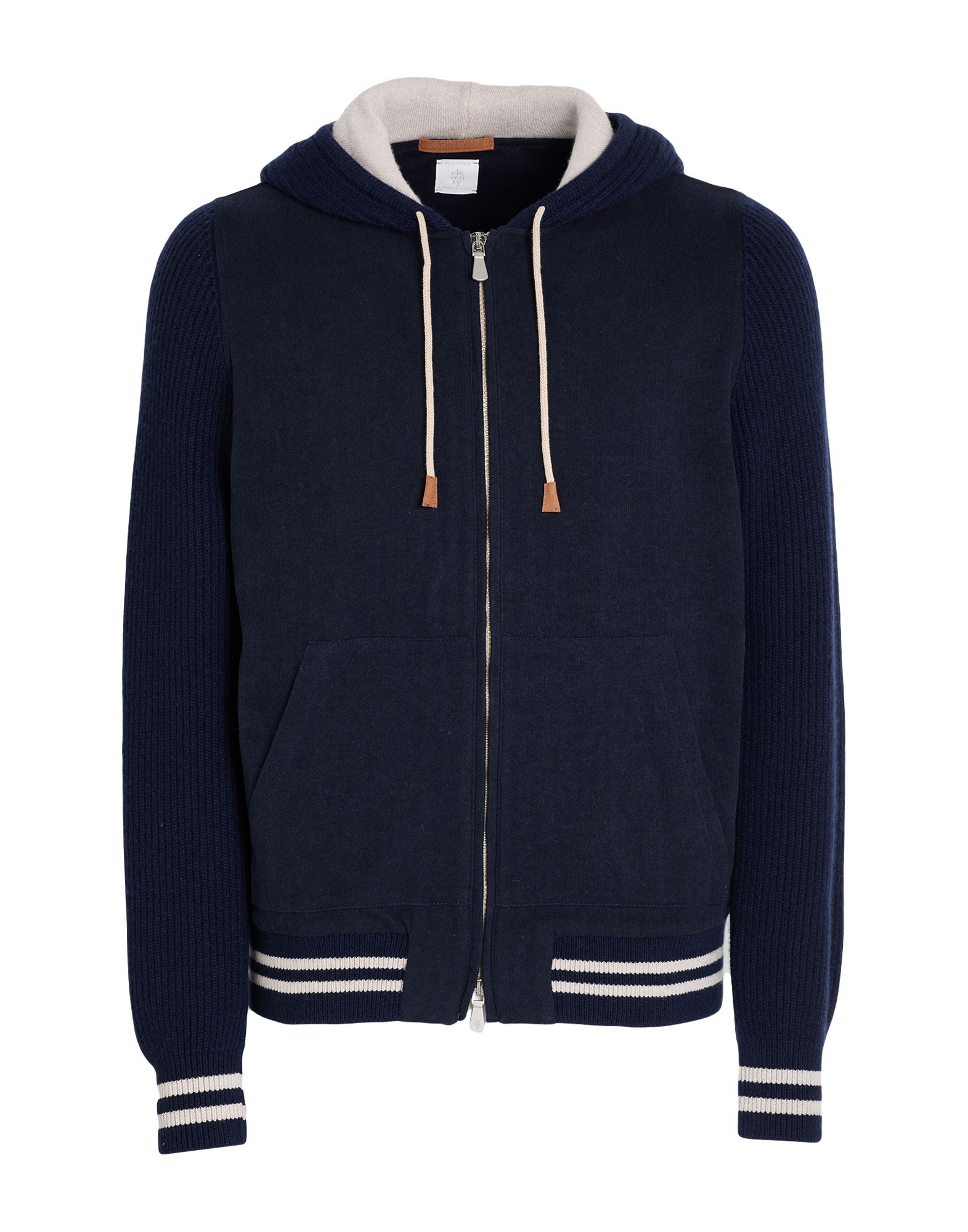 ELEVENTY Sweatshirt Herren Marineblau von ELEVENTY