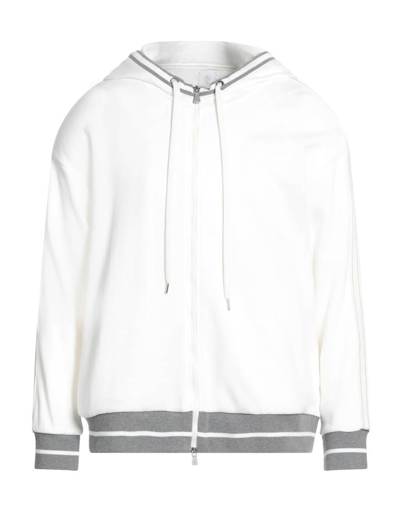 ELEVENTY Sweatshirt Herren Weiß von ELEVENTY