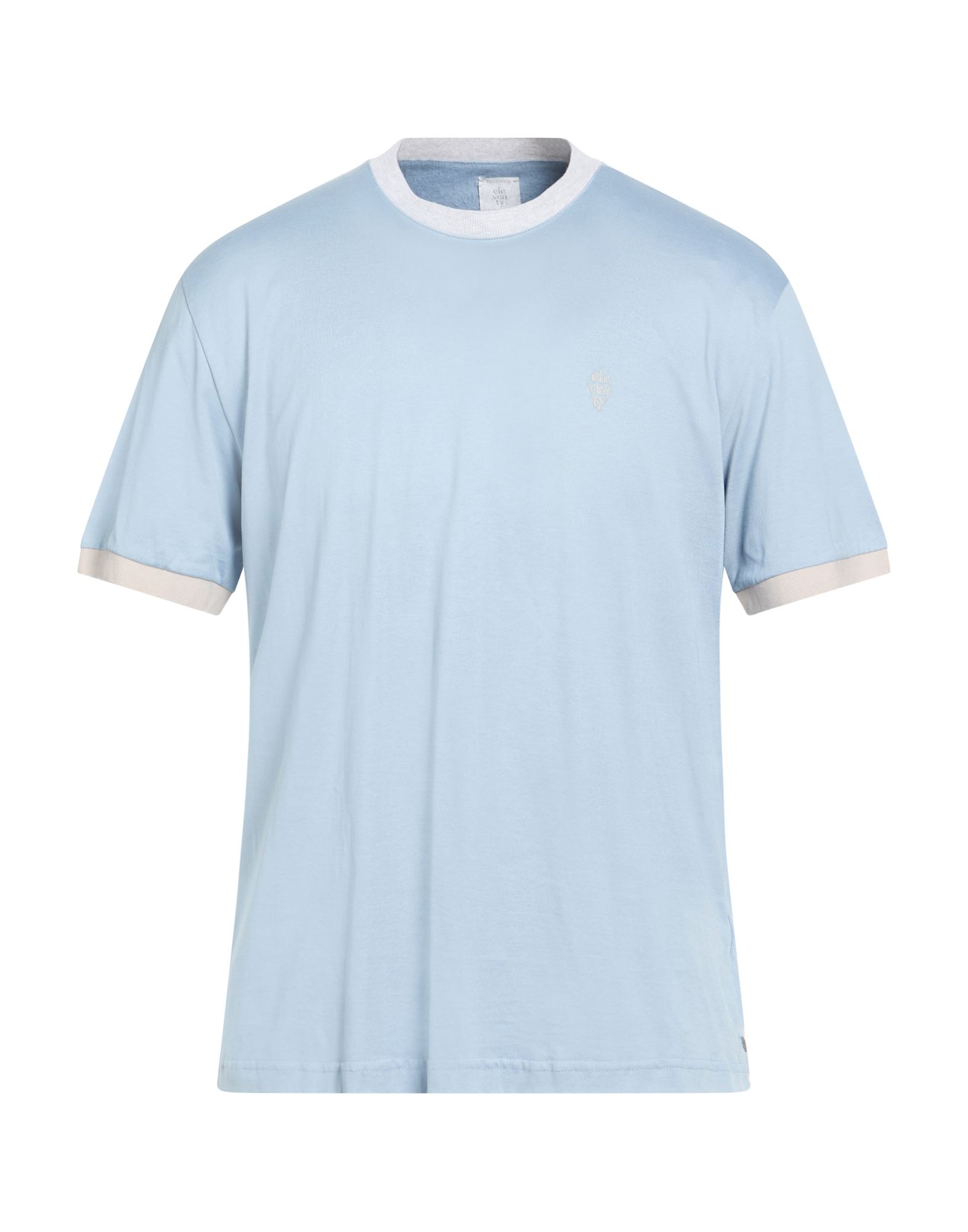 ELEVENTY T-shirts Herren Hellblau von ELEVENTY