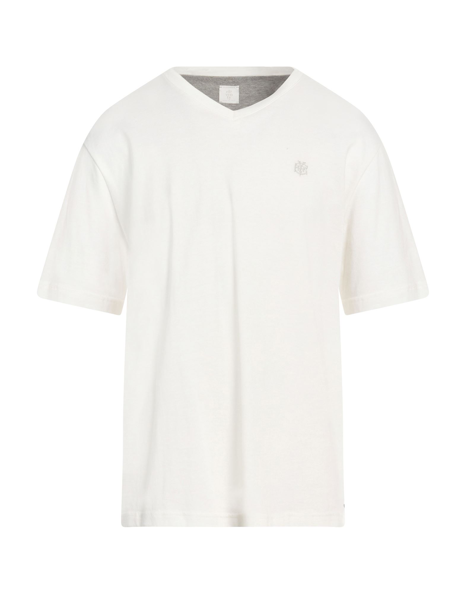 ELEVENTY T-shirts Herren Weiß von ELEVENTY