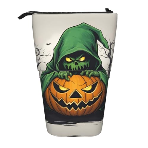 ELFcat Grüner Geist Horror Halloween Kürbis niedlich Stift Bleistift Teleskophalter Pop Up Schreibwaren Fall Großartig für Weihnachten Neujahr Geschenk von ELFcat