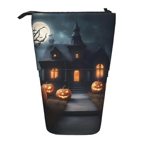 ELFcat Happy-Halloween-Day-Trick-or-Treat niedlicher Stiftehalter, Teleskop-Halter, Pop-Up-Schreibwaren-Etui, ideal für Weihnachten, Neujahrsgeschenk von ELFcat