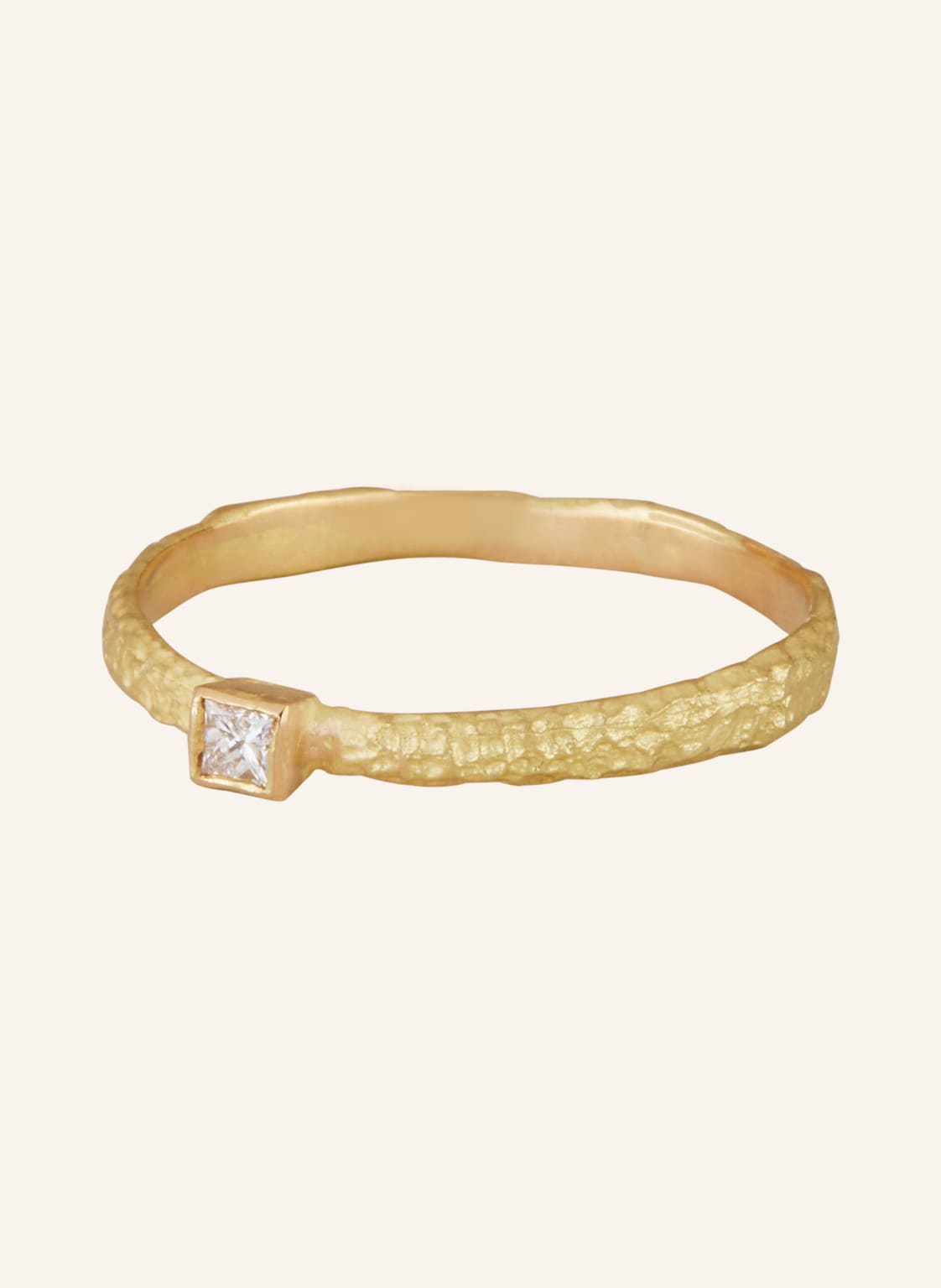 Elhanati Ring Monochrome Petite Mit Diamant gold von ELHANATI