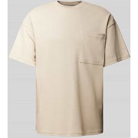 ELIAS RUMELIS Oversized T-Shirt mit Rundhalsausschnitt Modell 'Xavior' in Beige, Größe XXL ELIAS RUMELIS Oversized T-Shirt mit Rundhalsausschnitt Modell 'Xavior' in Beige, Größe XXL von ELIAS RUMELIS
