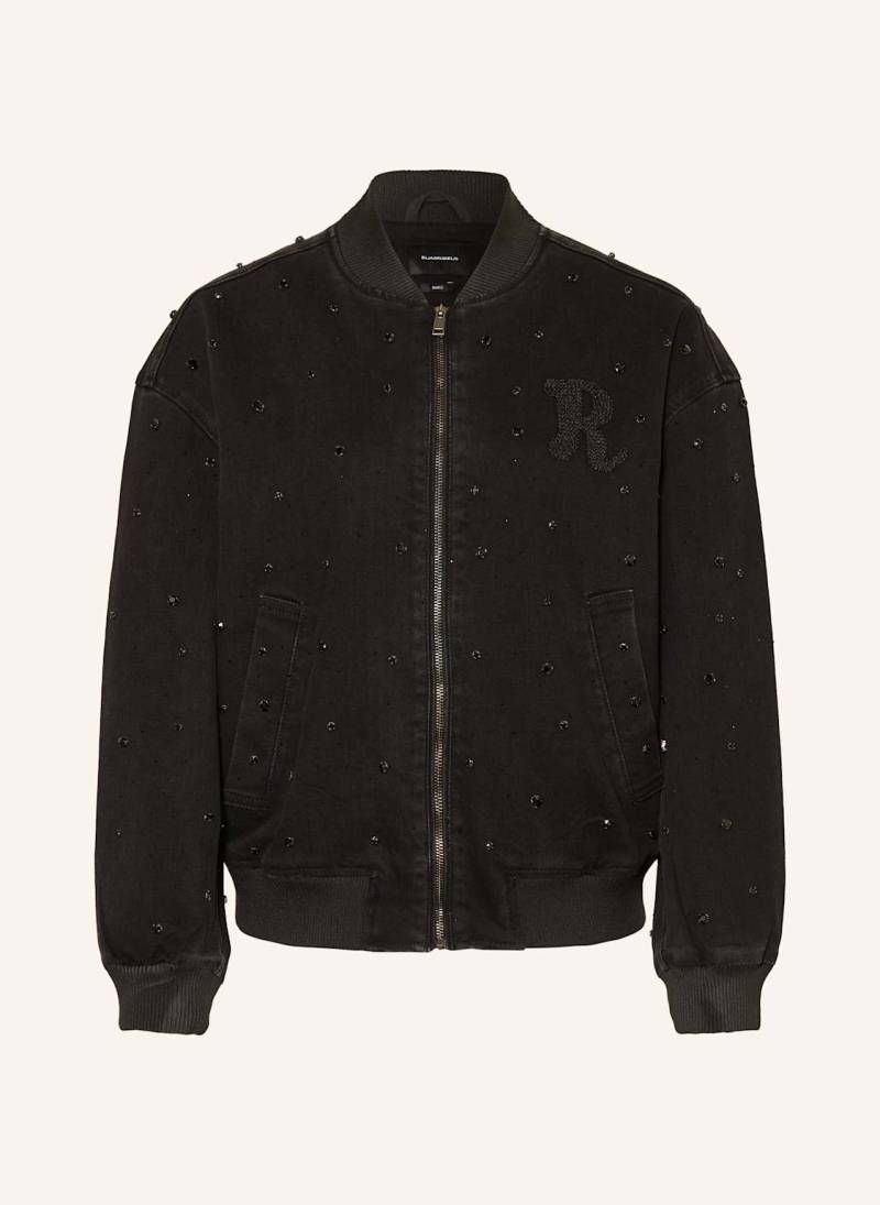 Elias Rumelis Jeansblouson Isla Mit Schmucksteinen schwarz von ELIAS RUMELIS